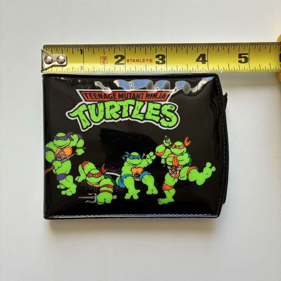 Teenage Mutant Ninja Turtles 1989 Kids Wallet Mirage Studio Vintage TMNT - Picture 3 of 10